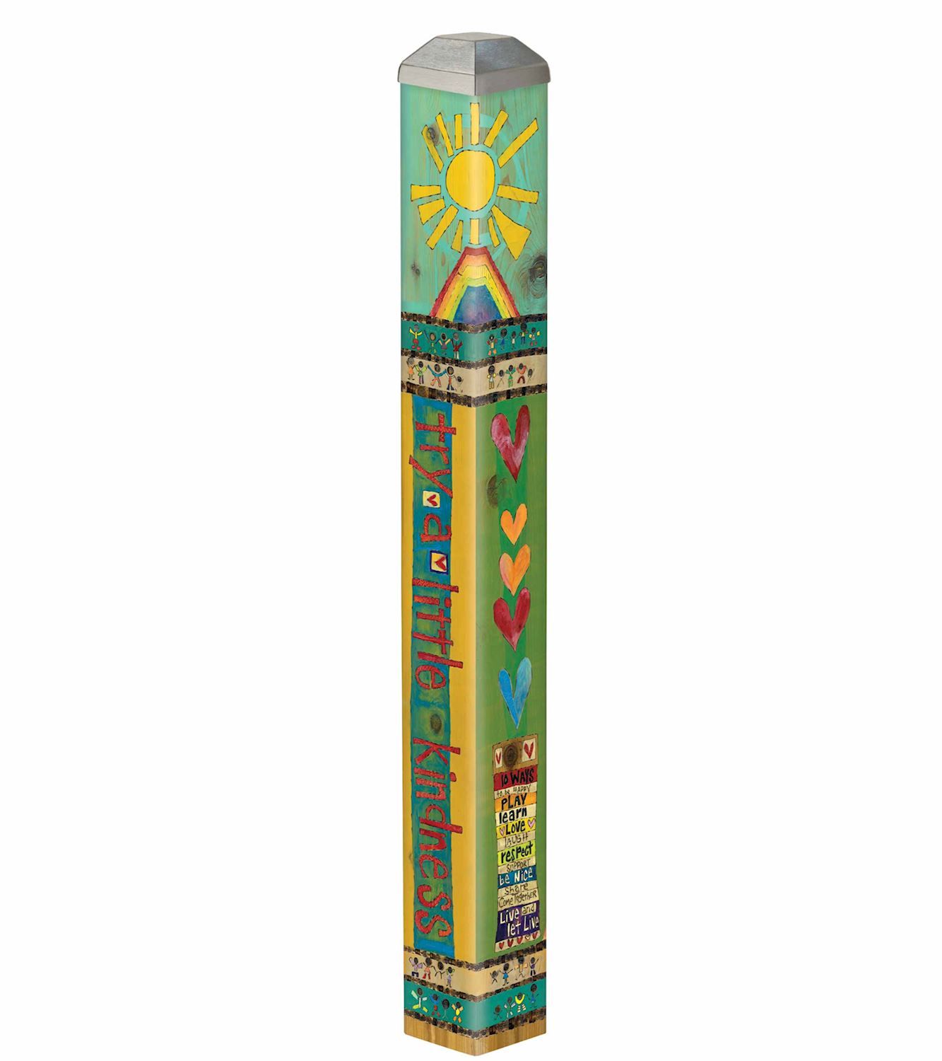 Mini Art Pole Kindness Matters 16"