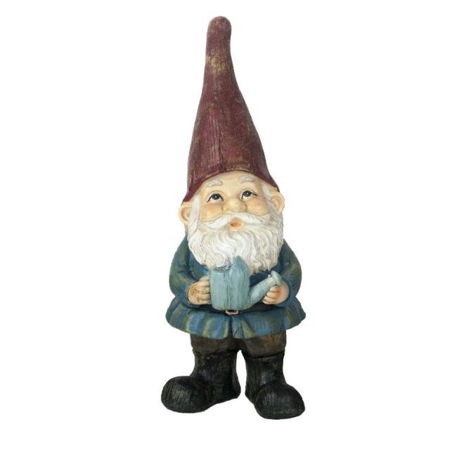 RESIN GNOME - 11 IN, Style: WATERING CAN