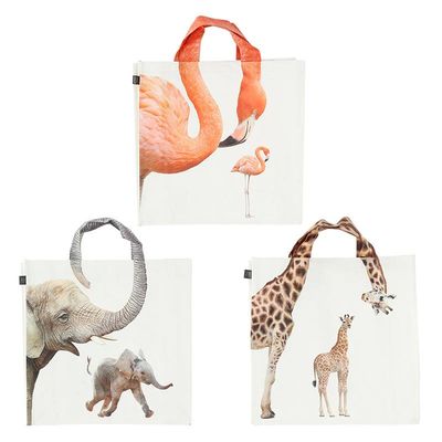 ZOO ANIMALNECKS SHOPPING BAG