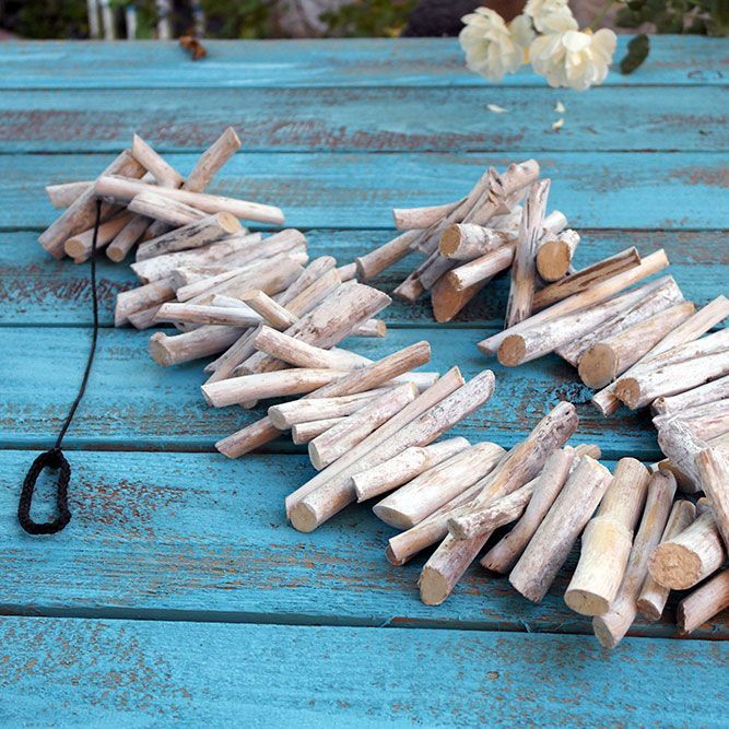 DRIFTWOOD GARLANDS WHITE - 4FT