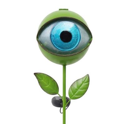 Solar Lighted Eyeball Stake - Large