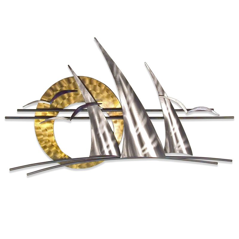 REGATTA METAL WALL SCULPTURE
