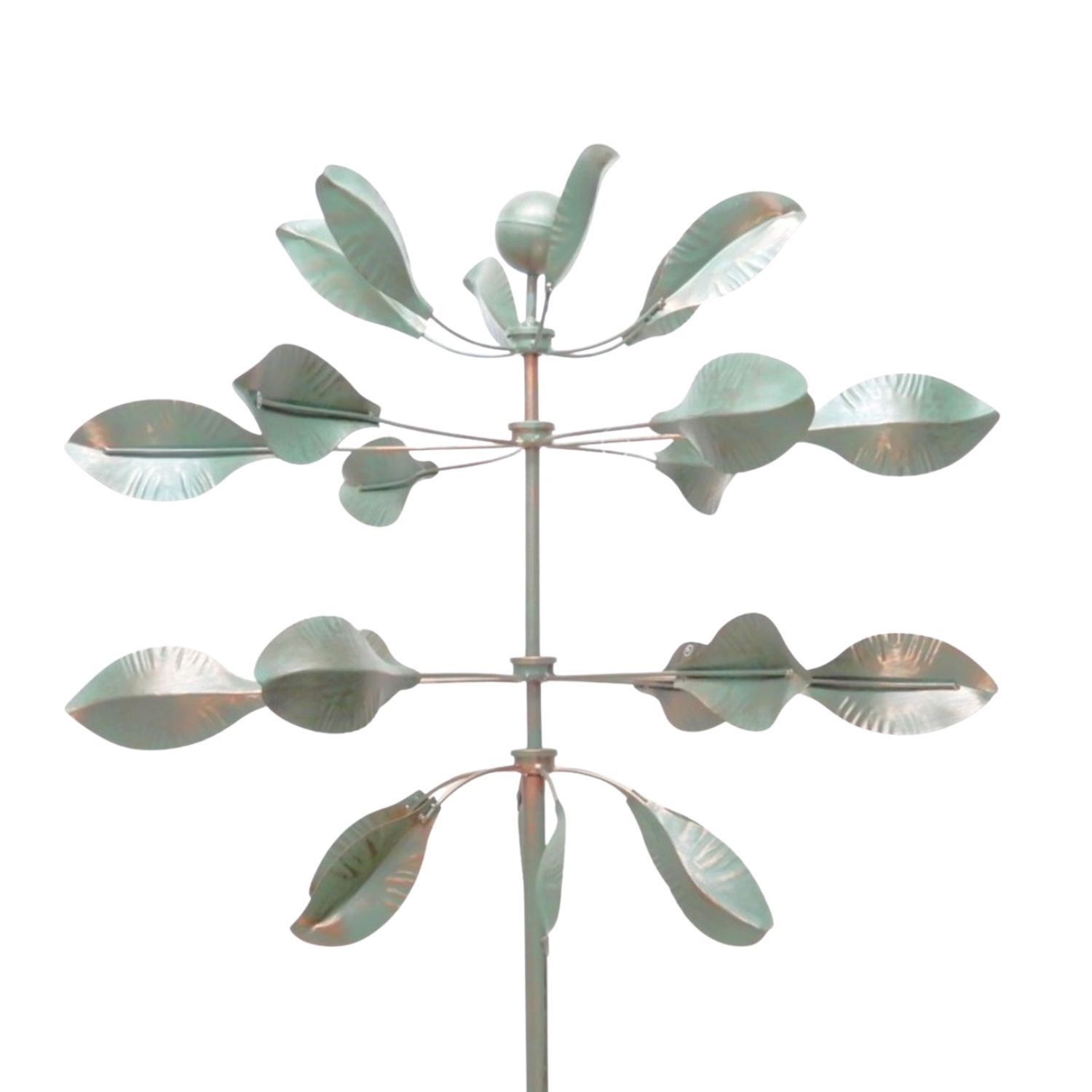 FALLING LEAVES METAL WIND SPINNER