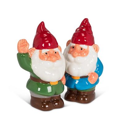 Garden Gnomes Salt &amp; Pepper-3.5"H
