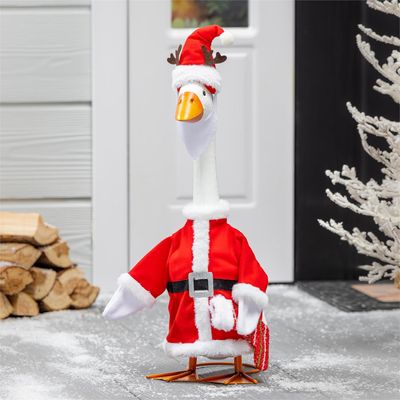 Porch Goose Outfits - Christmas