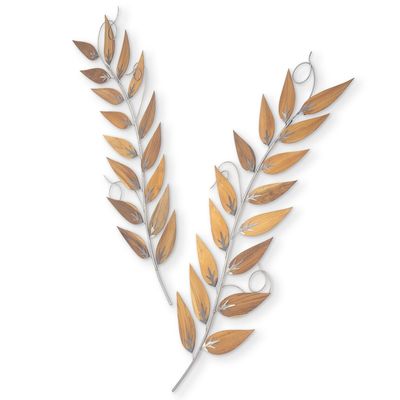 ELEGANT VINE - TEAK AND STAINLESS PAIR