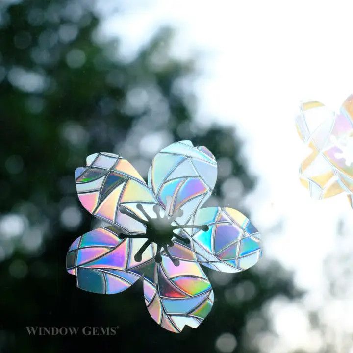 Cherry Blossom Window Clings - Suncatcher - Bird protection