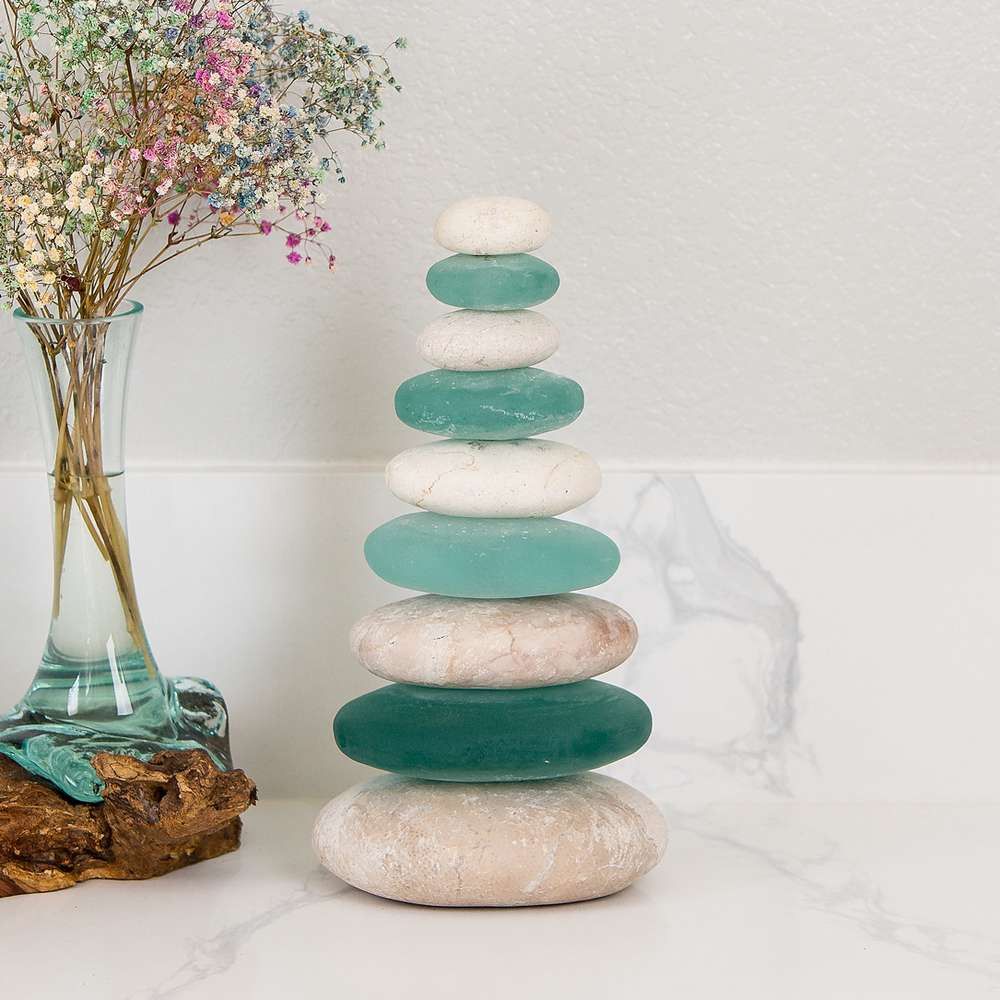 Nonuple (9) Serenity Cairn (12" H)