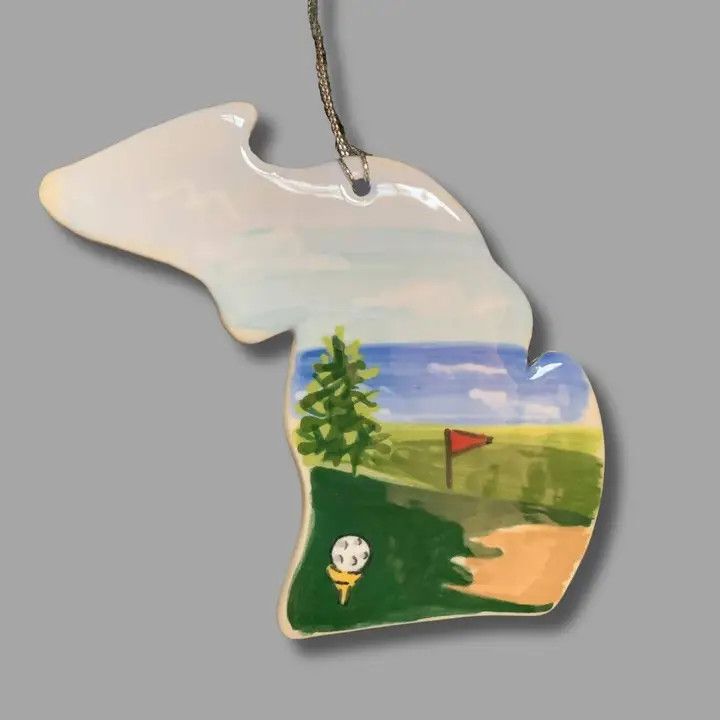 Michigan Ornaments | Golf