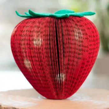 Strawberry Book Page