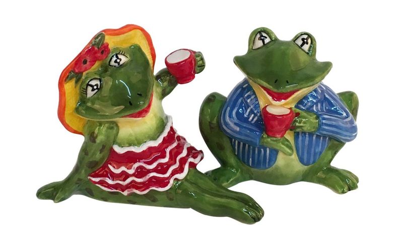 FANCY TEA PARTY FROGS SP SET