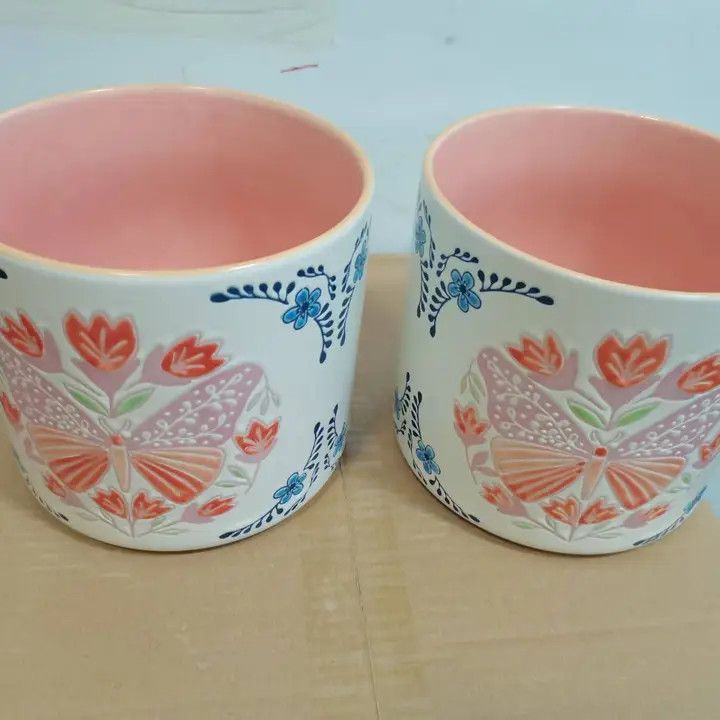 DANISH BUTTERFLY 6.5in PLANTER