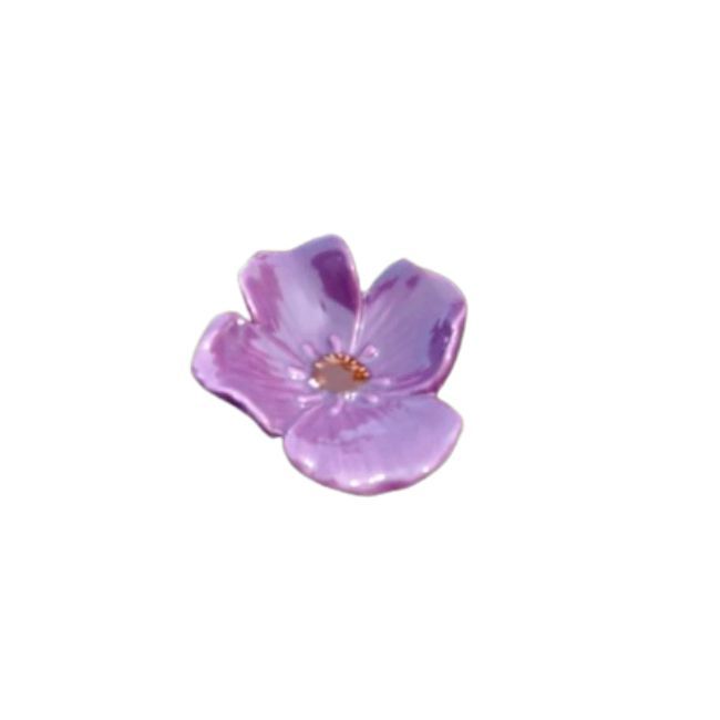 PETITE PEEK-A-BOO FLOWER -, Color: PURPLE