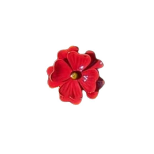 X744 SUNBURST FLOWER, Color: RED