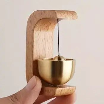 Wooden Wind Chimes - Wireless Doorbell Decor