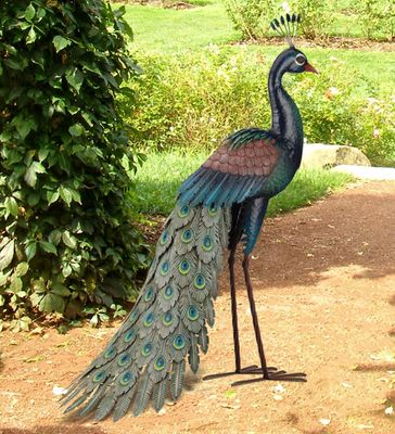 PEACOCK DECOR - STANDING