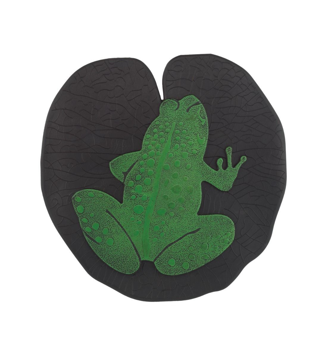 Rubber Stepping Stone - Frog on Lily Pad