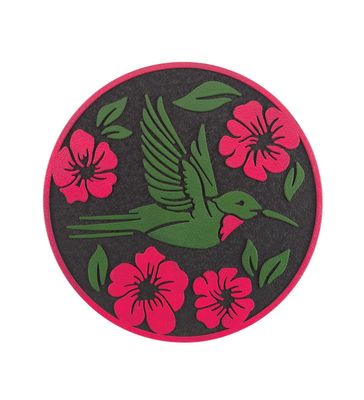 Rubber Stepping Stone - Hummingbird