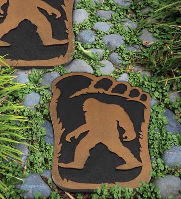 Rubber Stepping Stone - Sasquatch Left Foot