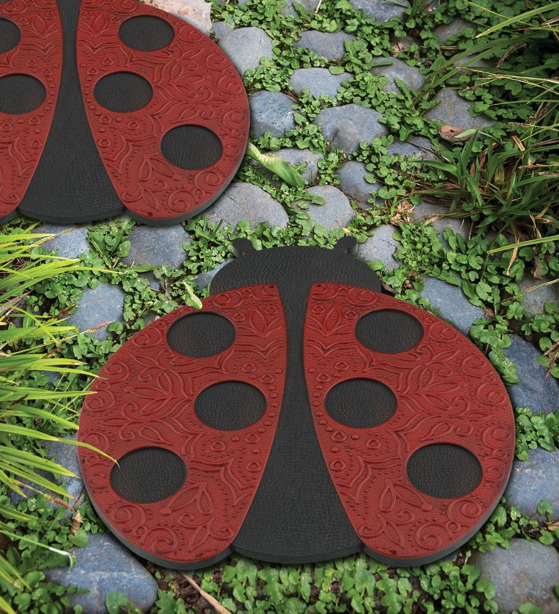 Rubber Stepping Stone - Lady Bug