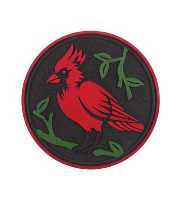 Rubber Stepping Stone - Cardinal