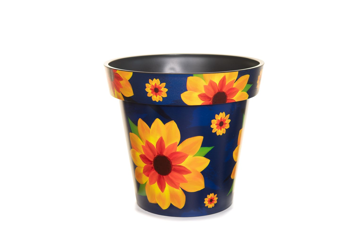 ZEST LIGHTWEIGHT POT - SUNFLOWER, Size: 6 INCH