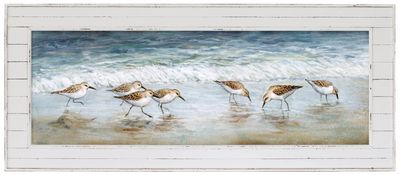 FAC92 SANDPIPER BRIGADE ON SHIPLAP (68 in. X 29 in.)