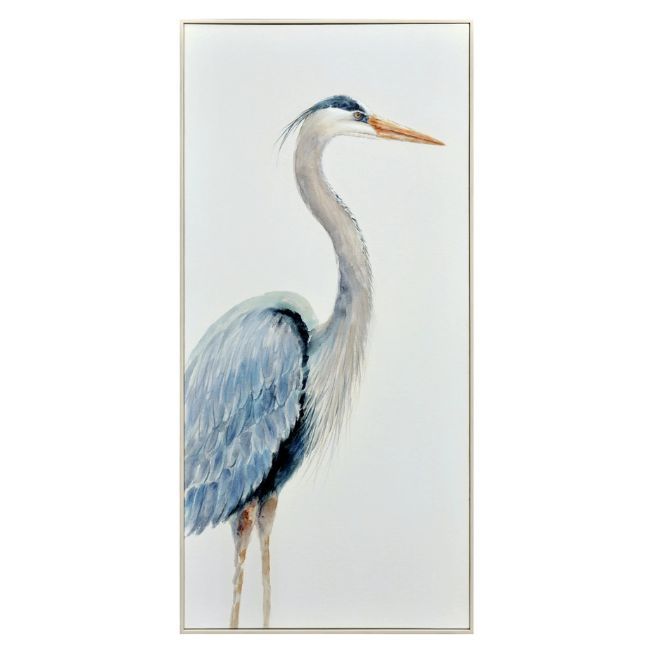 CLASSIC CRANE  FRAMED CANVAS - FACE RIGHT