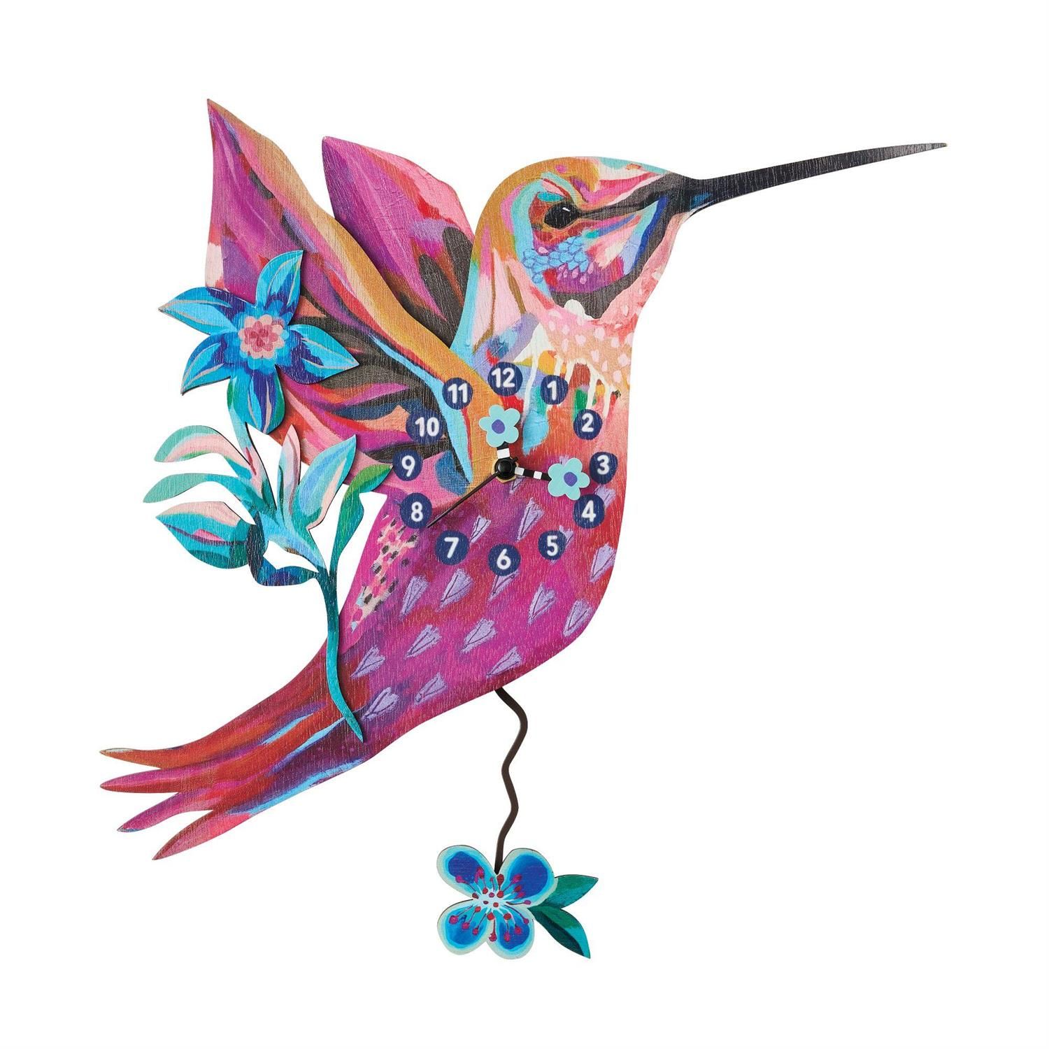 CLOCK - Sweet Nectar Wood Wall