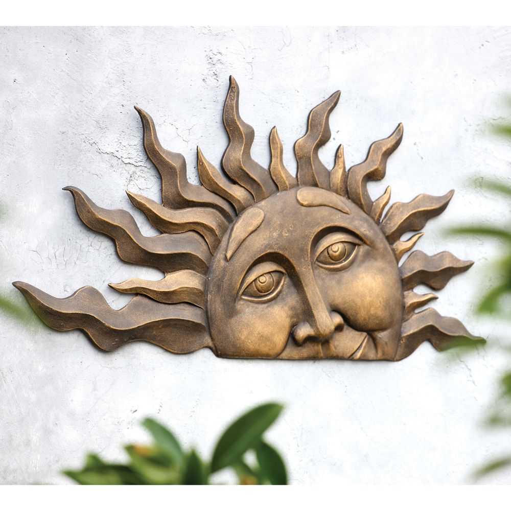 HALF SUN WALL PLAQUE