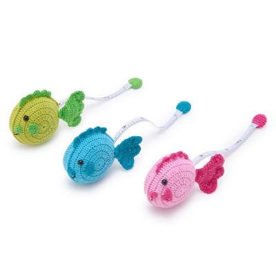 Flying Fish Hand-Crocheted Measuring Tape -