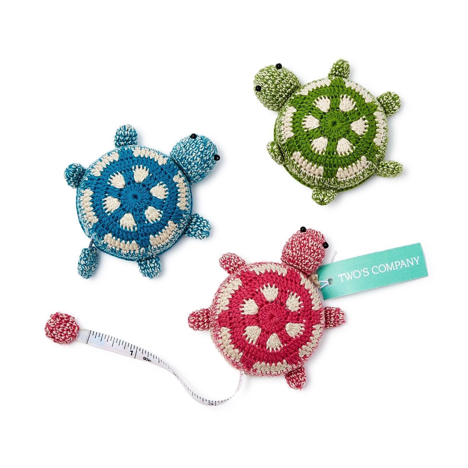 Turtle Hand-Crocheted Measuring Tape -