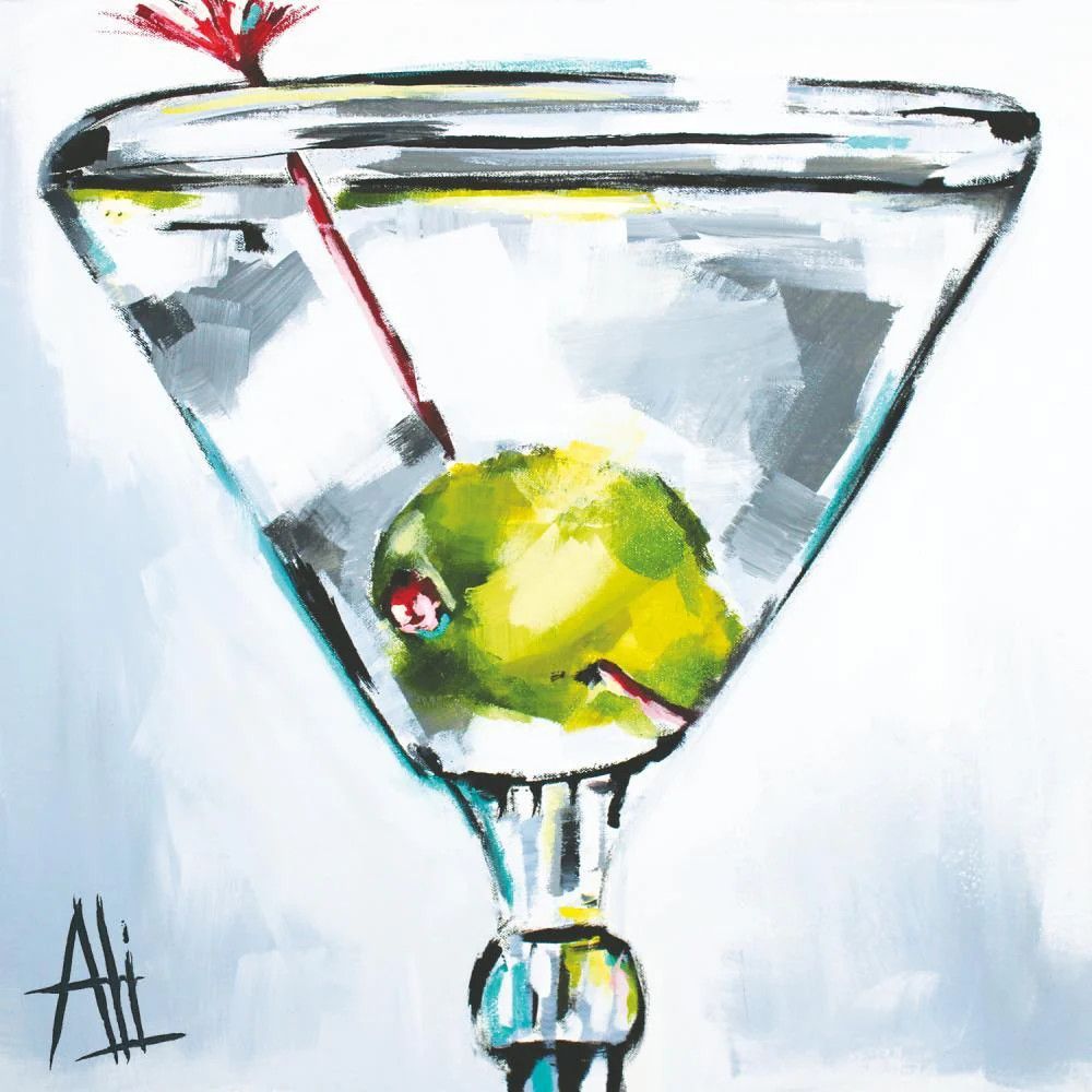 THE ART OF MARTINI - BEVERAGE NAPKIN