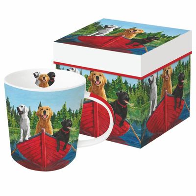 MUG IN GIFT BOX-  GONE FISHIN'