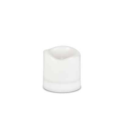 4" D X 4" H SOLAR PLASTIC PILLAR CANDLE