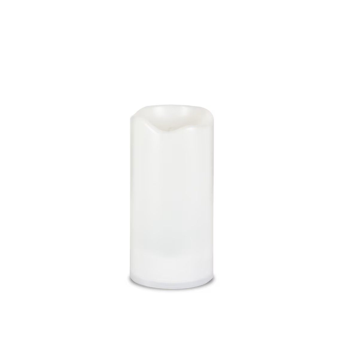 3" D X 6" H SOLAR PLASTIC PILLAR CANDLE