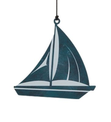 Shoreline Wind Bell 4" - Sail Boat