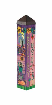 ART POLE 20" - HAPPY CAT