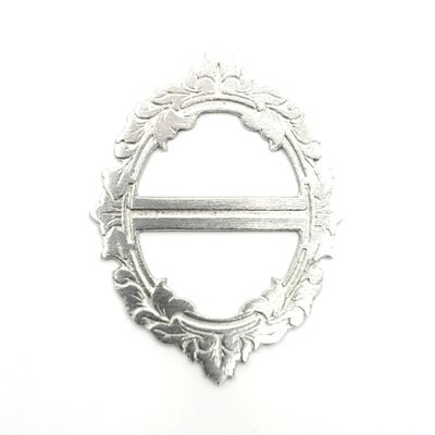 Pewter Scarf Ring - Victoria