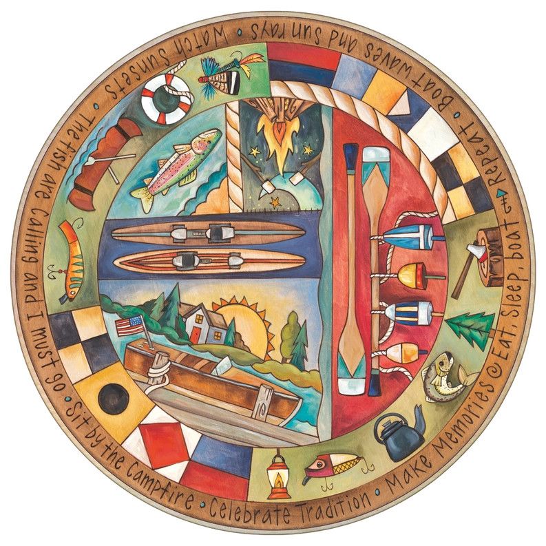 Limited Edition Lazy Susan | "Lake Life"
