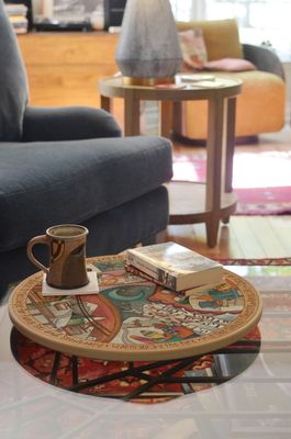 Limited Edition Lazy Susan | "First Tracks"