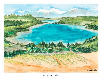 11x14 Print "Dune With A View" by Brandy Wheeler