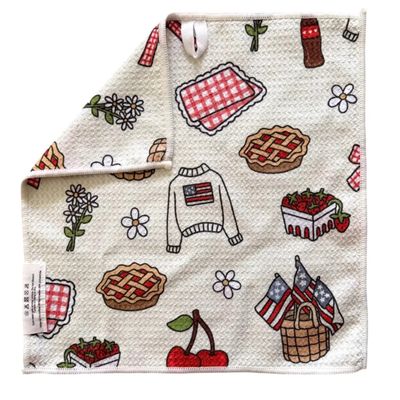 Summer Social: Double-Sided Washcloth