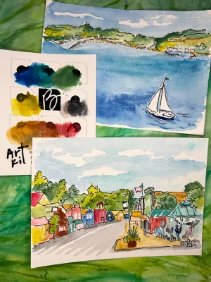 Watercolor Art Kit by Brandy Wheeler