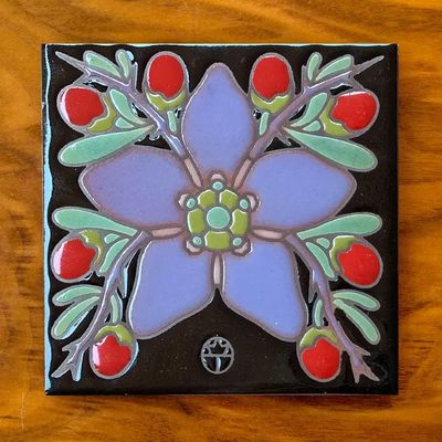 6X6 TILE - WIL TAYLOR WOLFBERRY