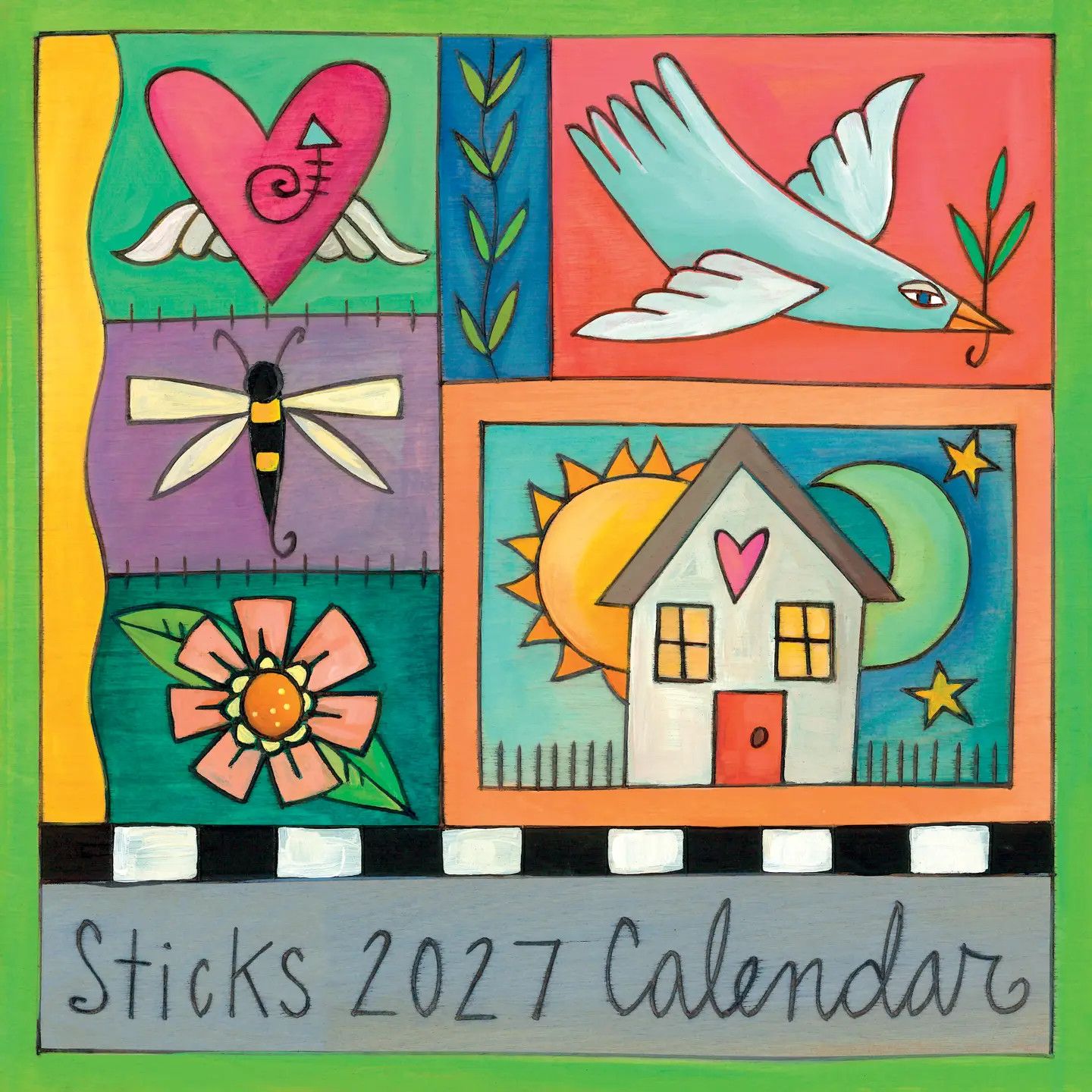 Sticks 2027 Paper Calendar