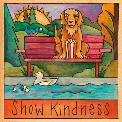 Golden Retriever Dog Wall Plaque 9x9 | "Dutch"
