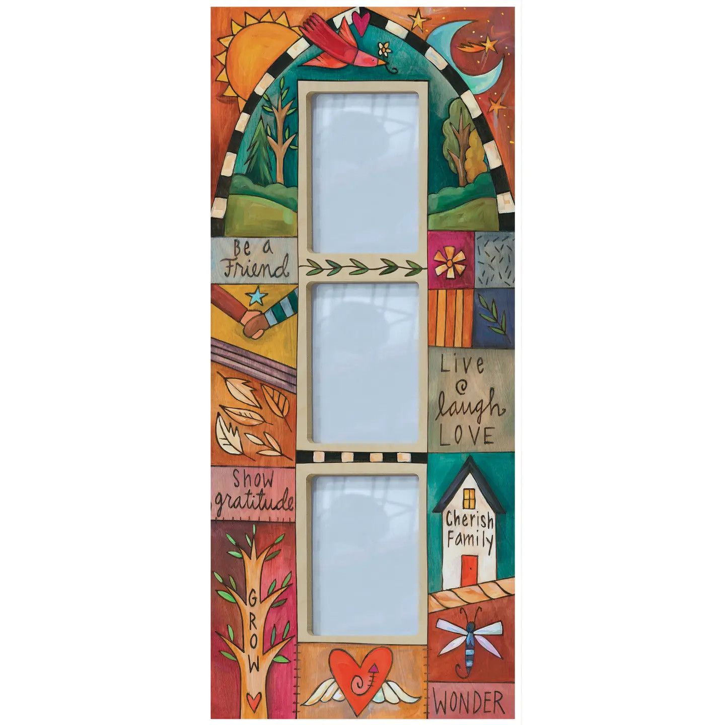Multi Picture Frame - 7x5" Photos | "Take It Easy"