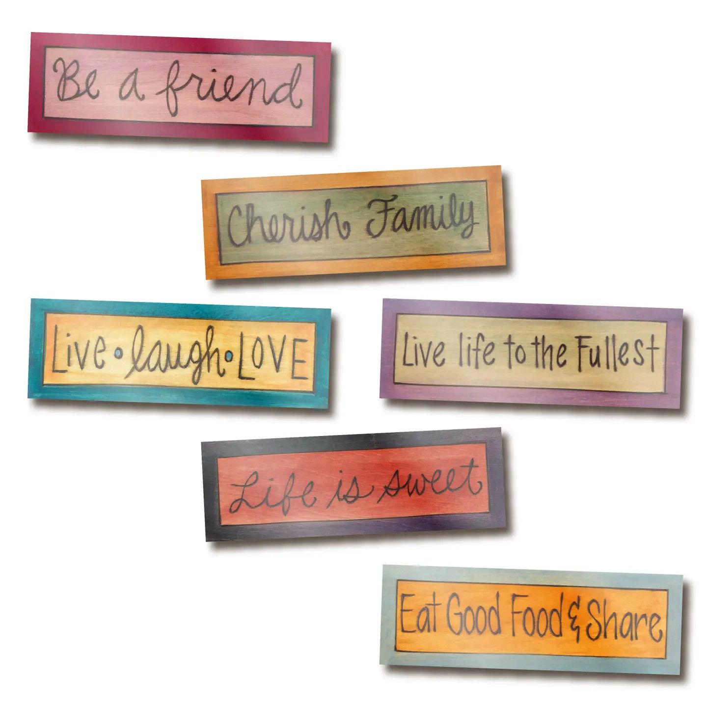 Sticks Phrases Magnet Set