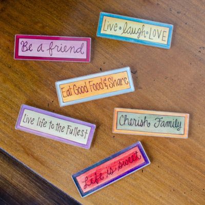 Sticks Phrases Magnet Set